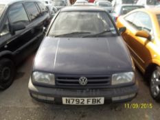 Volkswagen Vento - N792 FBK Date of registration: 01.03.1996  1896cc, diesel, manual, blue
