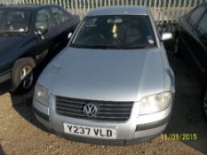 Volkswagen Passat Sport TDI - Y237 VLD Date of registration:  10.05.2001 1896cc, diesel, manual,