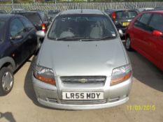 Chevrolet Kalos SX - LR55 MDY Date of registration:  29.09.2005 1399cc, petrol, manual, silver