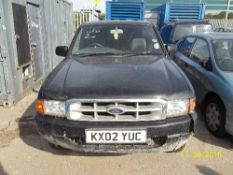 Ford Ranger XLT 4x4 TD Pick up - KX02 YUC Date of registration:  22.03.2002 2499cc, diesel,