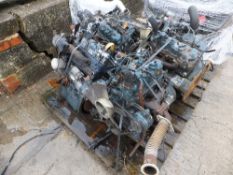 4 Kubota engines