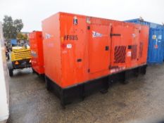 FG Wilson Perkins 200kva generator 5,505 hrs - Panel missing
