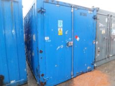 10ft x 10ft generator container