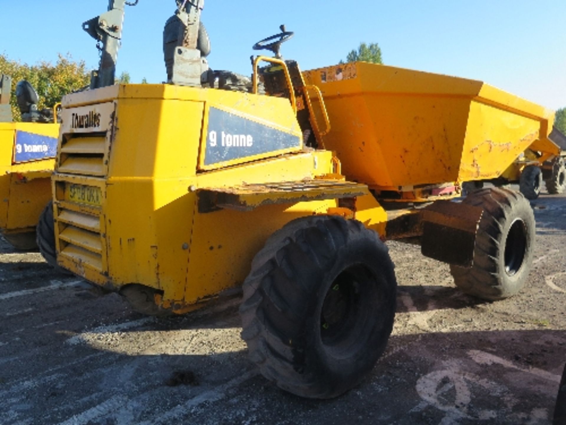 Thwaites 9 tonne swivel dumper (2008) 2452 hrs 5002139 - Image 5 of 7