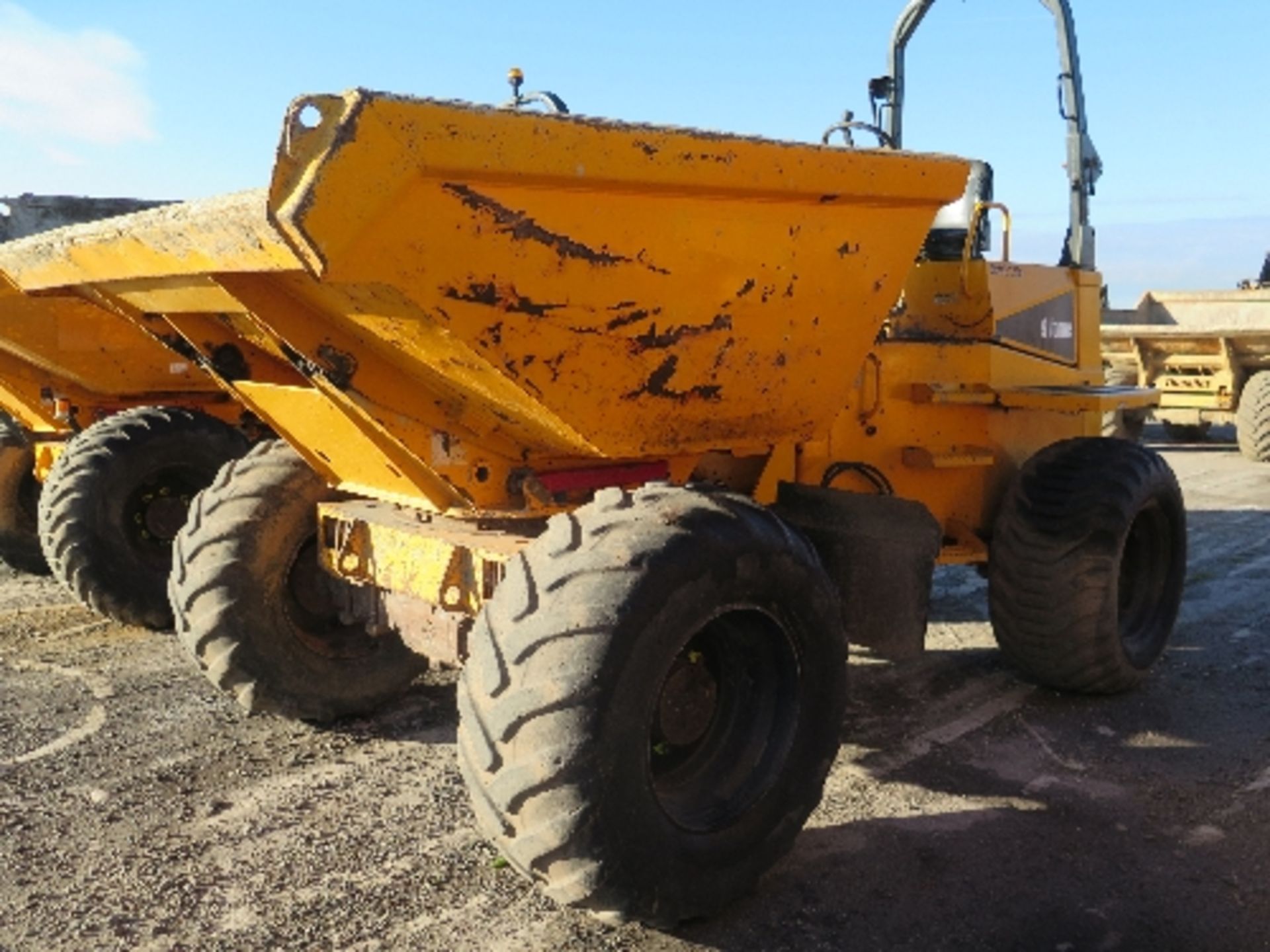 Thwaites 9 tonne swivel dumper (2008) 2452 hrs 5002139 - Image 3 of 7