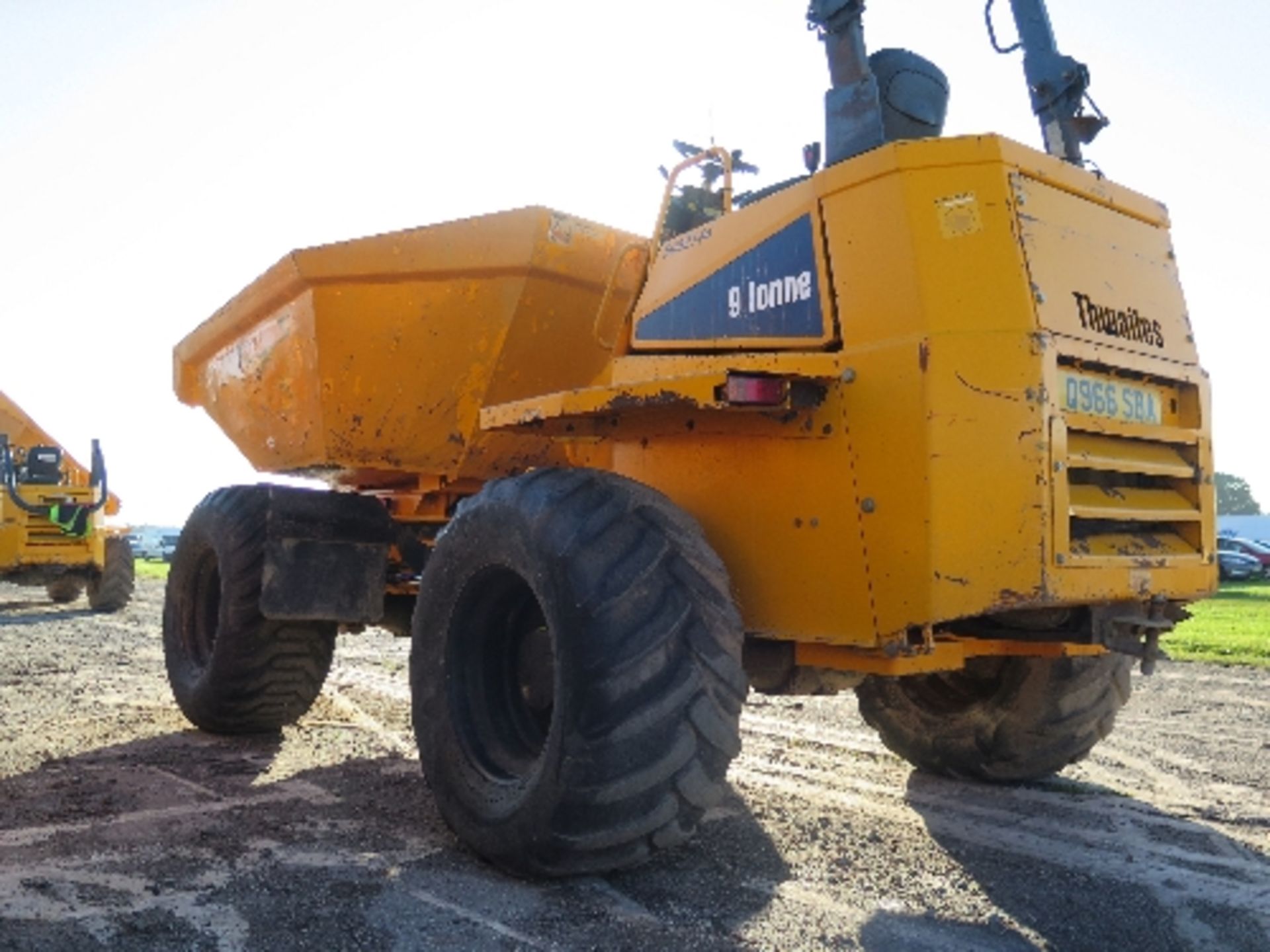 Thwaites 9 tonne swivel dumper (2008) 2652 hrs 5002144 - Image 4 of 7