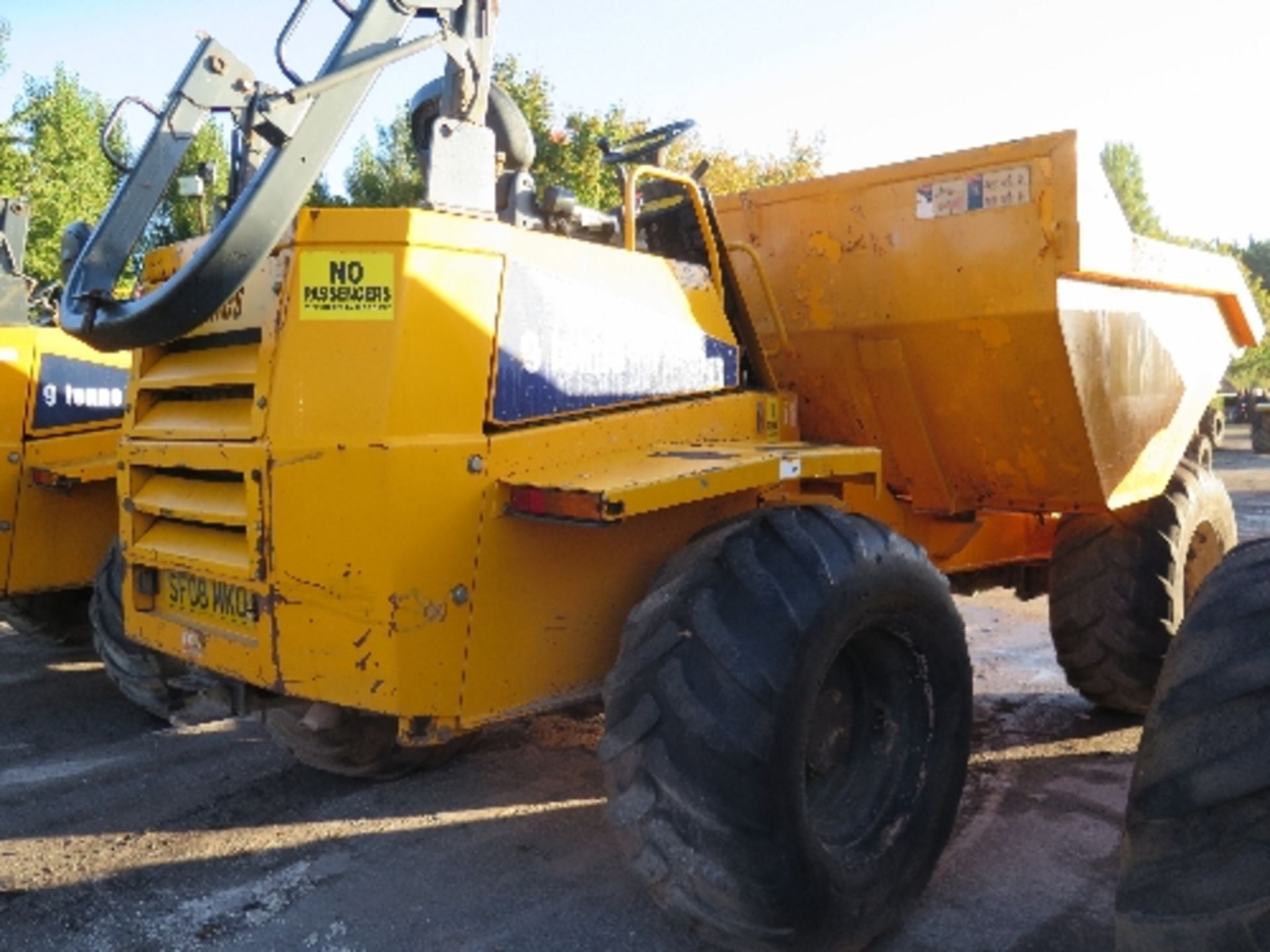 Thwaites 9 tonne dumper (2008) 3045 hrs 5002082 - Image 4 of 7