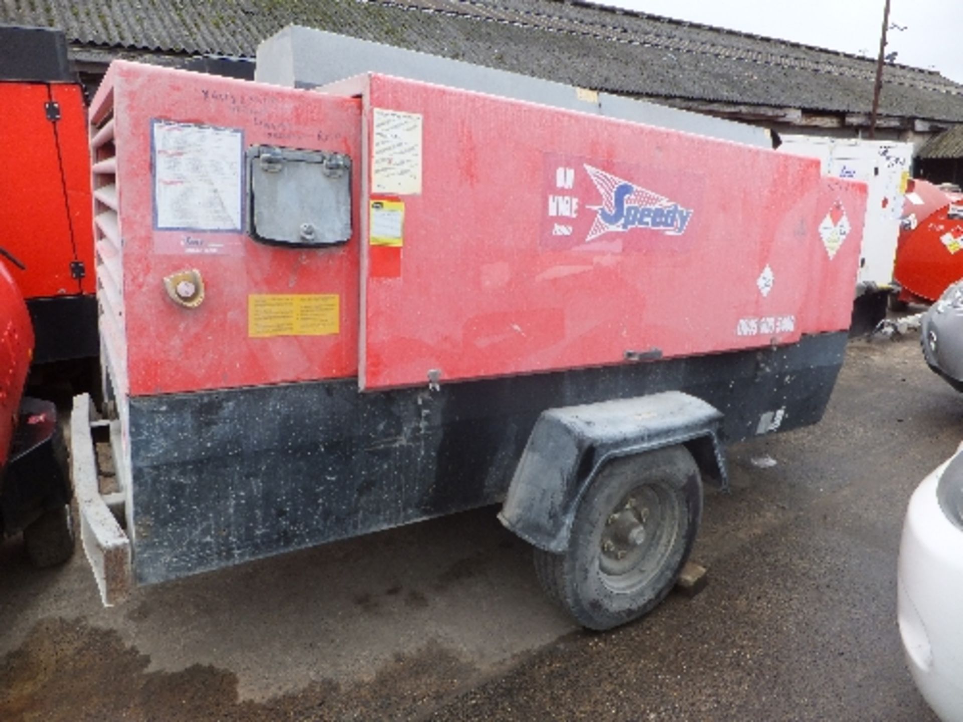 Atlas Copco XAHS236MD compressor (2005) RMA 6444 hrs 5791