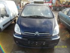 Citroen Xsara Picasso Desire - BT54 VSY Date of registration:  18.02.2005 1997cc, diesel, manual,