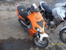 Piaggio NRG Moped - KE55 CHK Date of registration:  03.09.2005 49cc, petrol, orange  Odometer