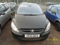 Peugeot 307 XSI - HK51 WGX Date of registration:  16.01.2002 1997cc, petrol, manual, black