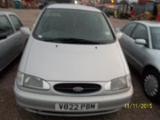 Ford Galaxy Zetec TD - V822 PBM Date of registration:  16.10.1999 1896cc, diesel, manual, silver