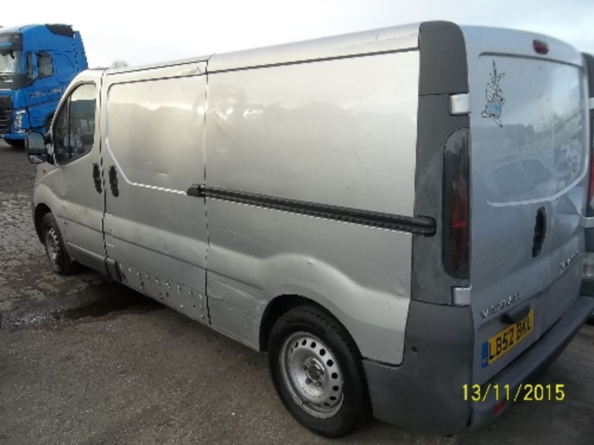 Vauxhall Vivaro 2900 DTI LWB Panel Van - LB52 BKL Date of registration:  31.01.2003 1870cc, - Image 4 of 4