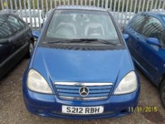 Mercedes A140 Elegance - S212 RBH Date of registration: 04.09.1998 1397cc, petrol, manual, blue