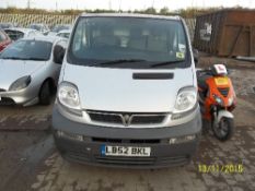 Vauxhall Vivaro 2900 DTI LWB Panel Van - LB52 BKL Date of registration:  31.01.2003 1870cc,