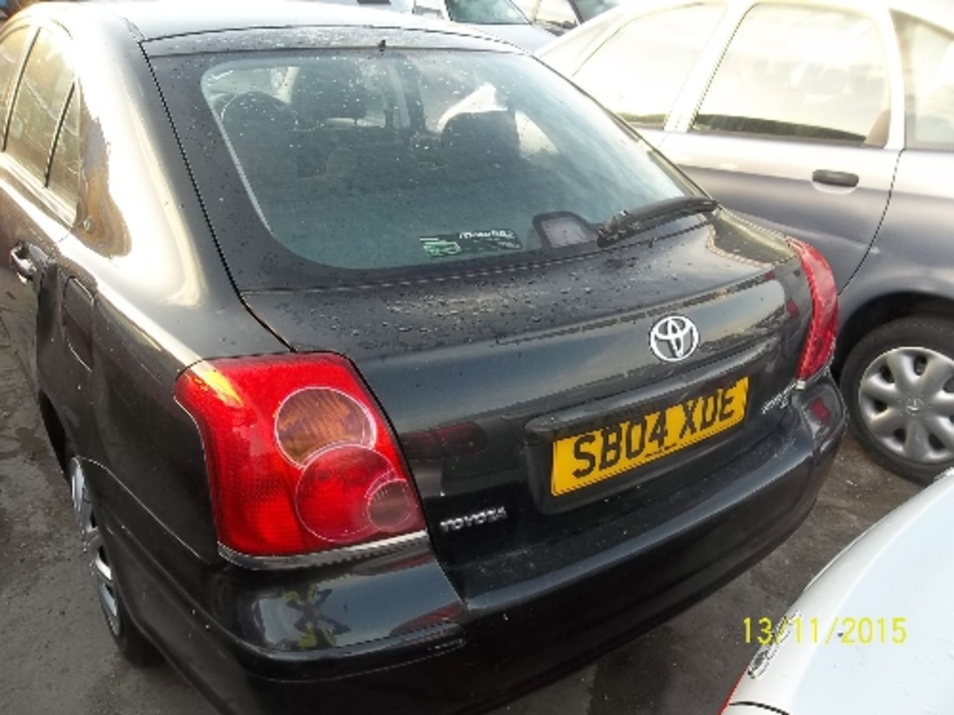 Toyota Avensis T2 - SB04 XDE Date of registration: 24.05.2004 1794cc, petrol, manual, black Odometer - Image 3 of 4