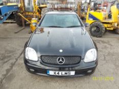 By Order of the Official Reciever
This vehicle has 5% plus VAT Buyers Premium   
Mercedes SLK