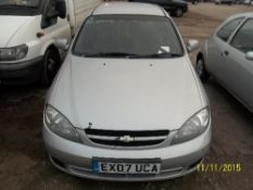 Chevrolet Lacetti SX Auto - EX07 UCA Date of registration:  12.03.2007 1598cc, petrol, silver