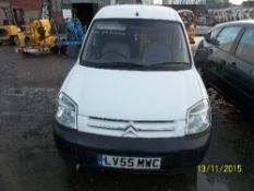 Citroen Berlingo Enterprise - LV55 MWC Date of registration: 10.10.2005 1868cc, diesel, manual,