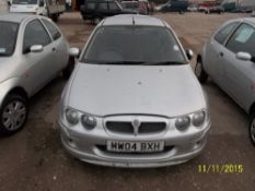 MG ZR - MW04 BXH Date of registration:  28.05.2004 1396cc, petrol, silver Odometer reading at last