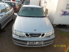 Saab 9-5 - X287 JSU Date of registration:  29.09.2000 1985cc, petrol, silver Odometer reading at