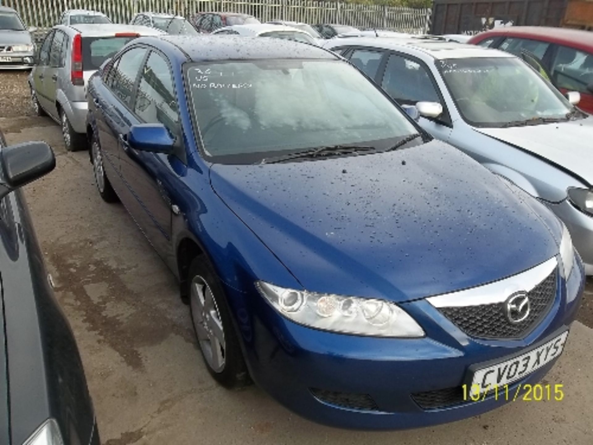 Mazda 6 TS - CV03 XYS Date of registration:10.04.2003 1798cc, petrol, manual, blue Odometer - Image 4 of 4