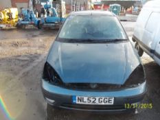 Ford Focus Zetec - NL52 GGE Date of registration: 19.12.2002 1596cc, petrol, manual, green