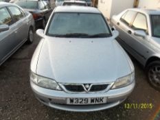 Vauxhall Vectra LS 16V - W329 WNK Date of registration: 07.08.2000 1796cc, petrol, manual, silver