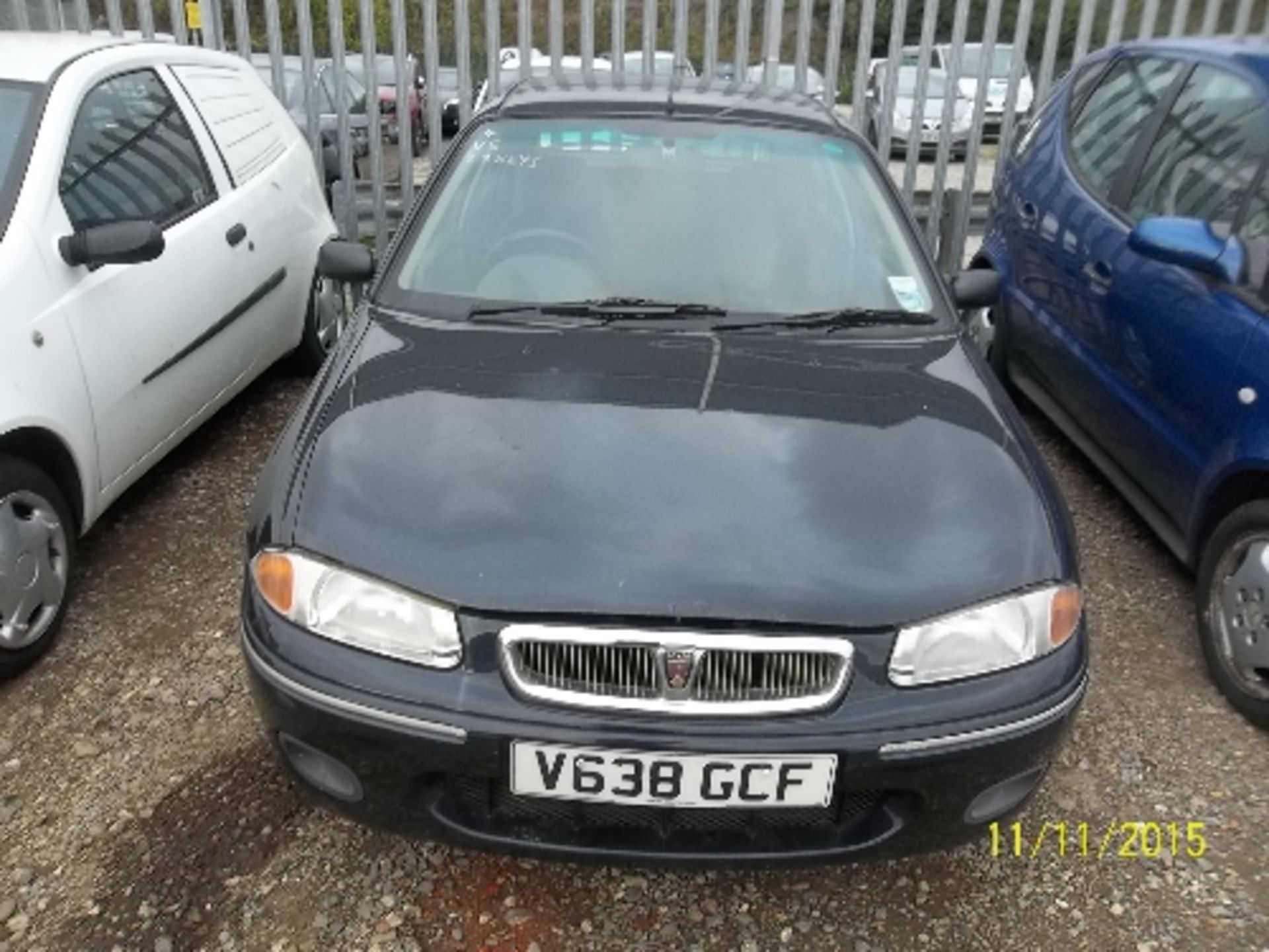 Rover 214l L - V638 GCF Date of registration:  07.12.1999 1396cc, petrol, manual, grey Odometer