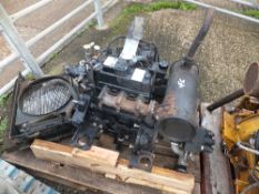 Takeuchi TB125 engine and pump