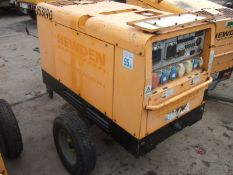 Arcgen 15kva generator (2007)  RMP 7159 hrs  153190  This lot is sold on instruction of Hewden