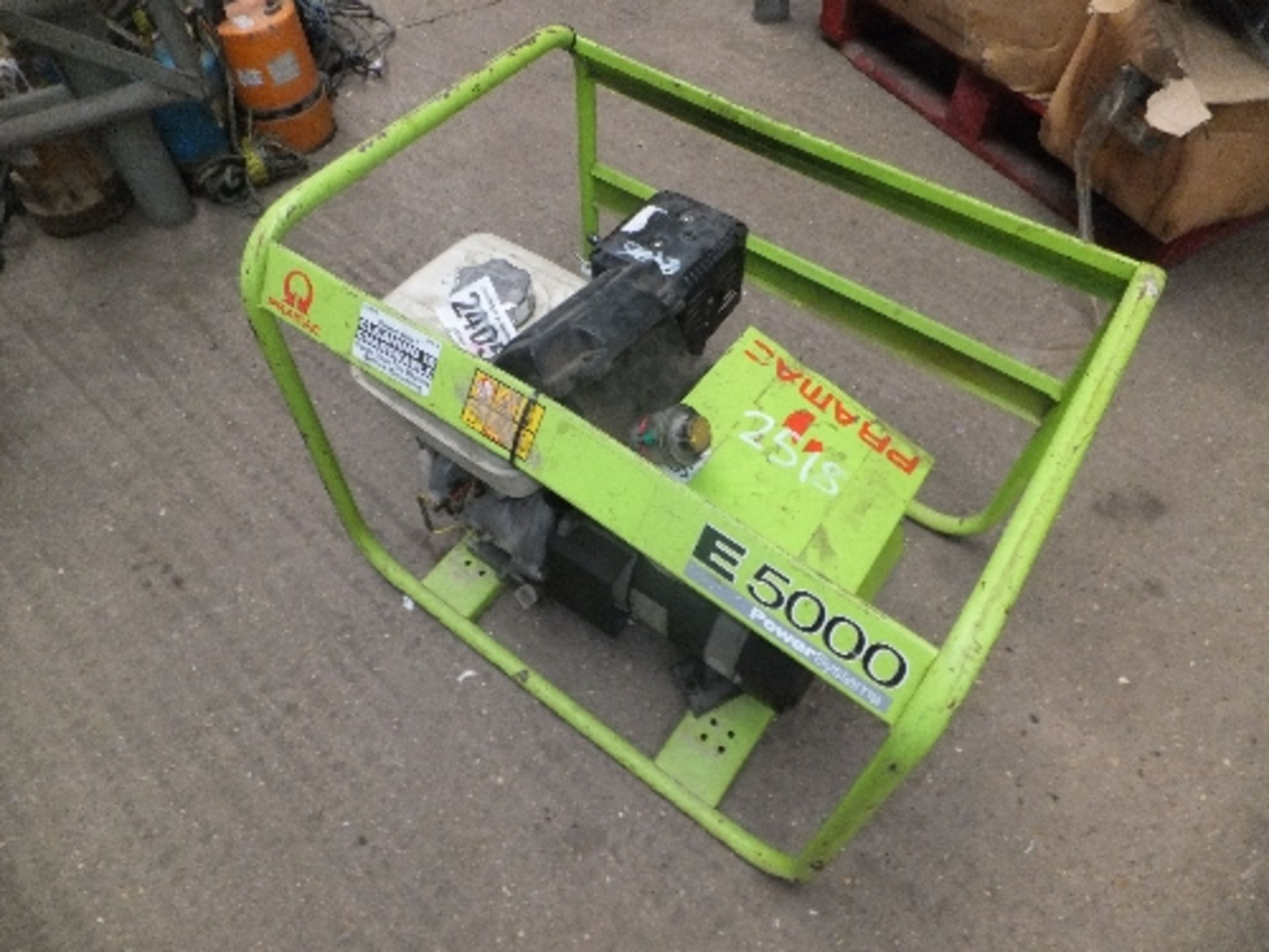 Pramac E5000 generator