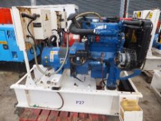 FG Wilson 27kva generator  33050 hrs
This lot is sold on instruction of Speedy