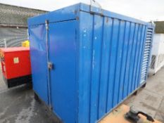 Wilson perkins P75P1 generator in Groundhog container
13950 hrs
This lot is sold on instruction of