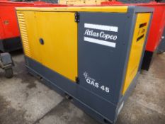 Atlas Copco QAS45 45kva generator - sn 8371