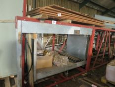 Evans Electro hydraulic 1 tonne goods lift - 2 sided entry (one floor lift)