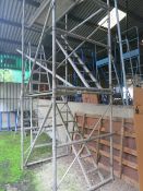 Highway foldup aluminium scaffold tower