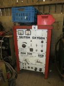 British Oxygen ADR 300 Argonarc AC/DC tig welder - for repair