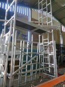 Boss aluminium scaffold tower