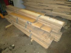 Quantity of oak floor panelling