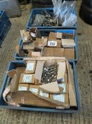 Large quantity of nuts & bolts, stainless steel and galvanised