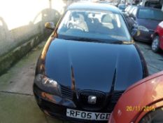 Seat Ibiza S - RF05 YGD Date of registration:  29.04.2005 1390cc, petrol, automatic, black