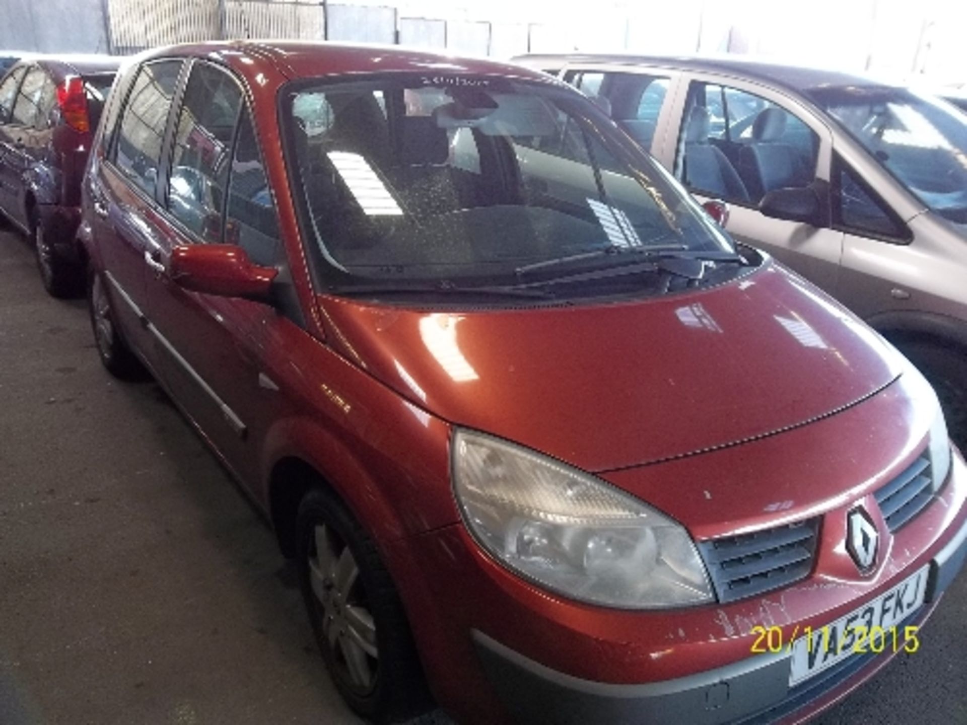 Renault Scenic Dynamique DCI - VA53 FKJ Date of registration:  29.12.2003 1870cc, diesel, manual, - Image 2 of 4