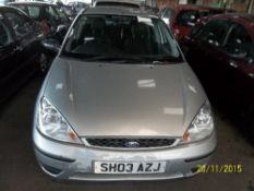 Ford Focus LX - SH03 AZJ Date of registration:  01.05.2003 1388cc, petrol, manual, silver Odometer