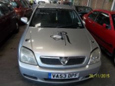 Vauxhall Vectra LS DTI 16V - VA53 DPF Date of registration:  21.01.2004 1995cc, diesel, manual,