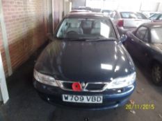 Vauxhall Vectra CDX - W709 VBD Date of registration:  09.06.2000 1998cc, petrol, manual, blue