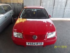 Volkswagen Bora SE- Y552 RTD Date of registration:  01.05.2001 1984cc, petrol, manual, red