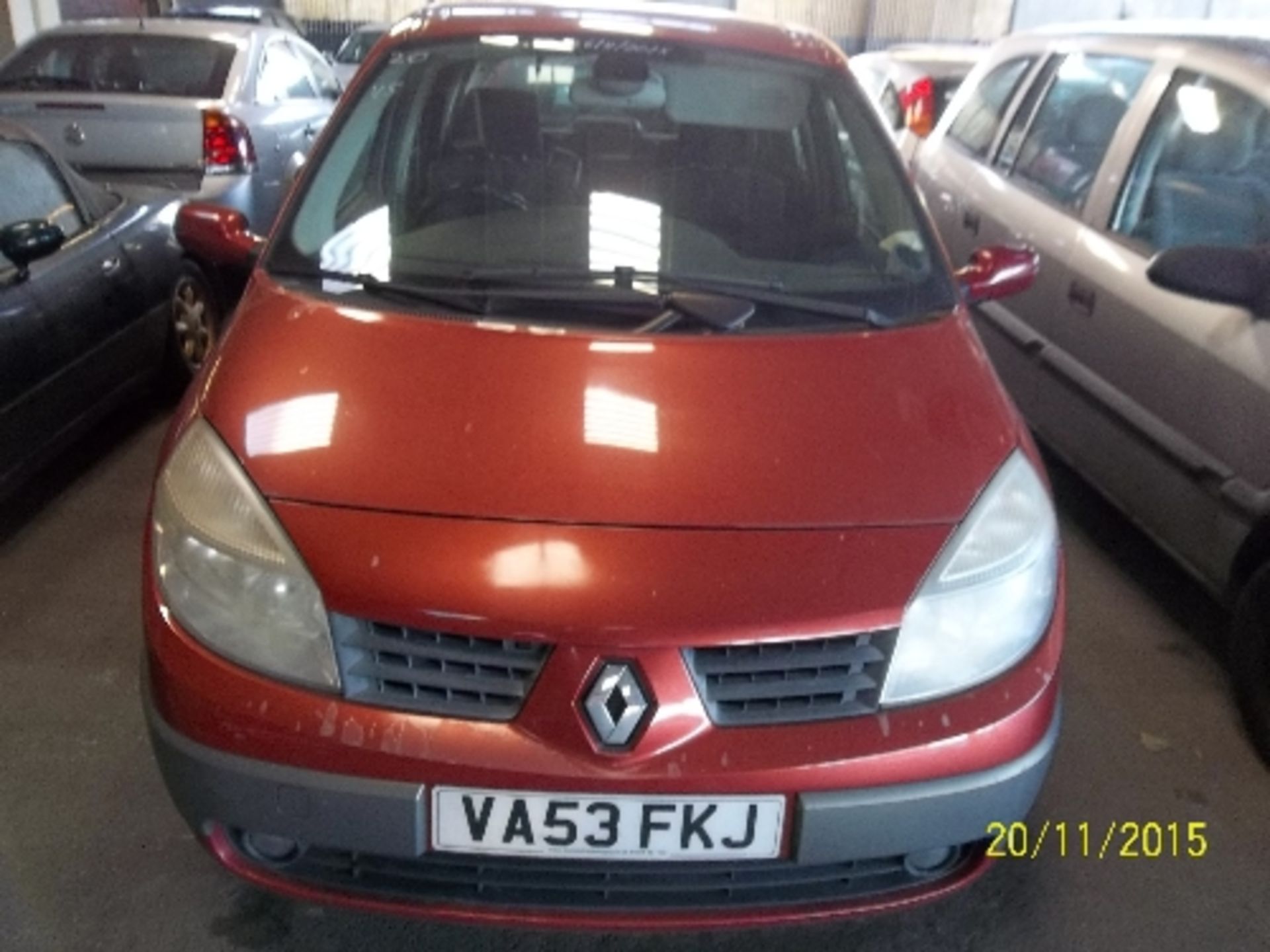 Renault Scenic Dynamique DCI - VA53 FKJ Date of registration:  29.12.2003 1870cc, diesel, manual,