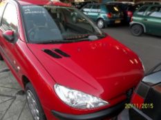 Peugeot 206 Zest 2 - RJ05 NVB Date of registration:  29.03.2005 1360cc, petrol, manual, red Odometer