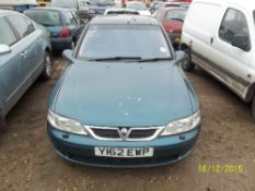 Vauxhall Vectra CDX DTI – Y162 EWP
Date of registration:  11.06.2001
2172cc, diesel, manual, green